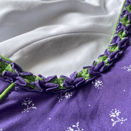 Purple Tyrolean dress