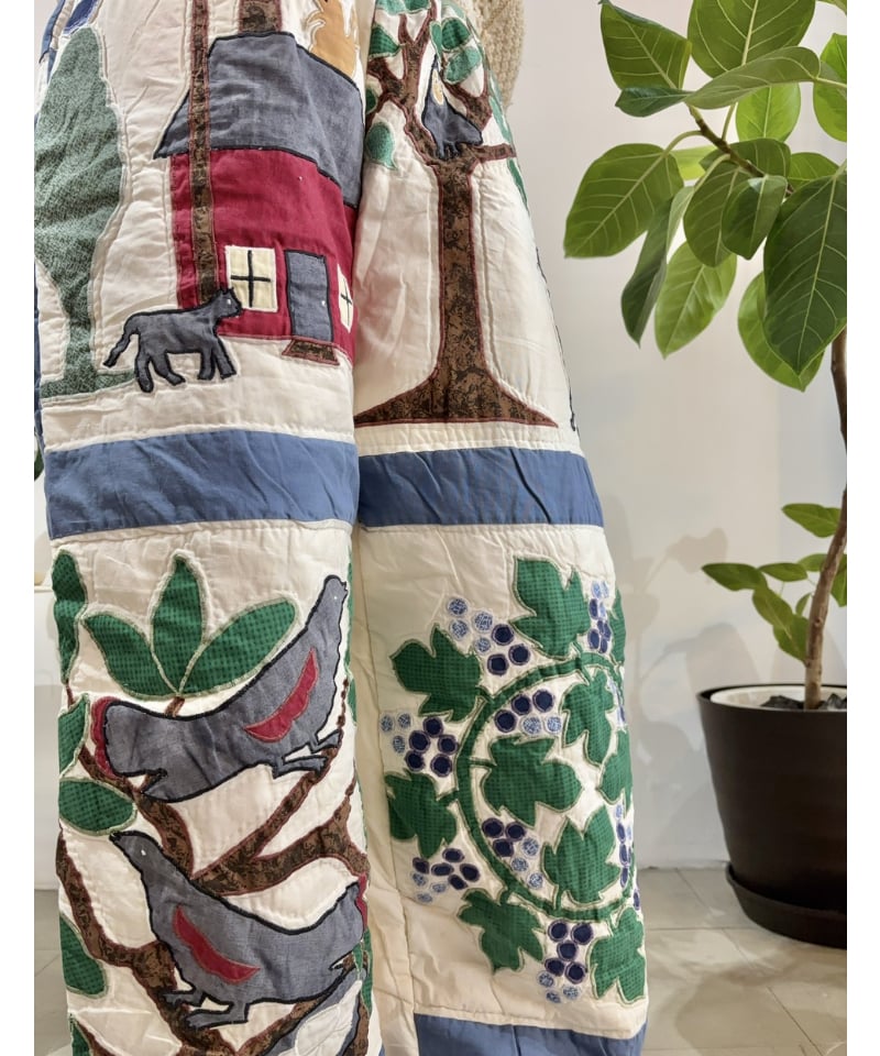 Remake quilting patchwork pants | jane's vintage
