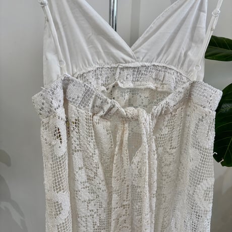Remake lace cami dress ⑨