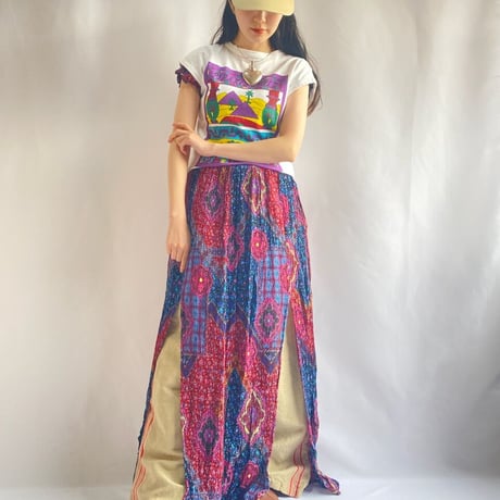 Made in India rayon slit dress