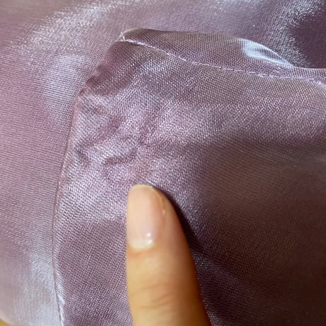 Shiny long skirt