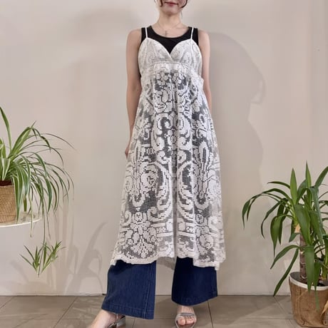 Remake lace cami dress ⑨