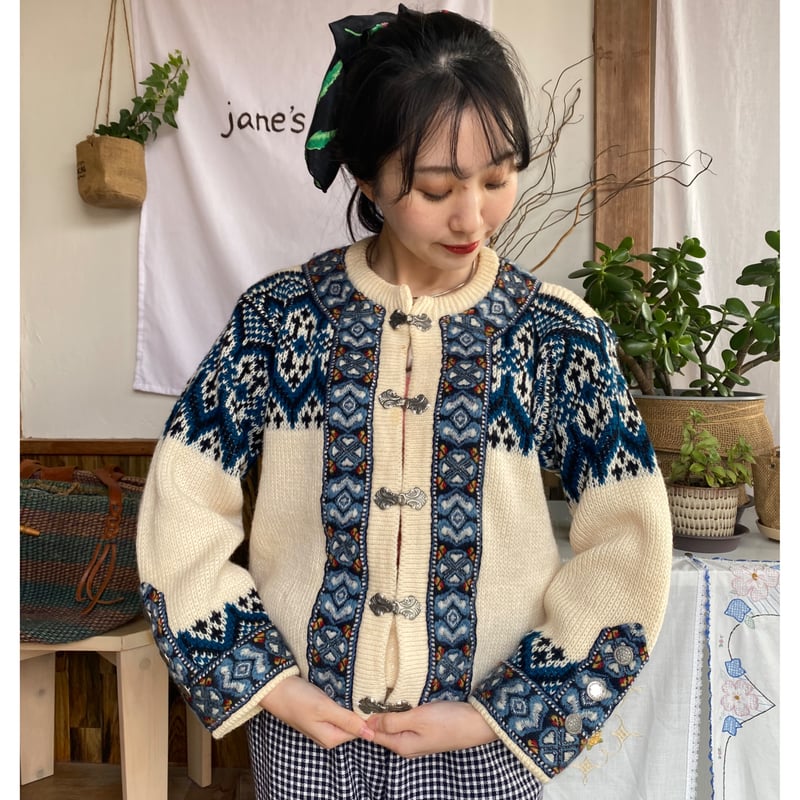 Made in Norway 70s Nordstikk knit cardigan | ja Made in Norway 70s Nordstikk knit cardigan | ja