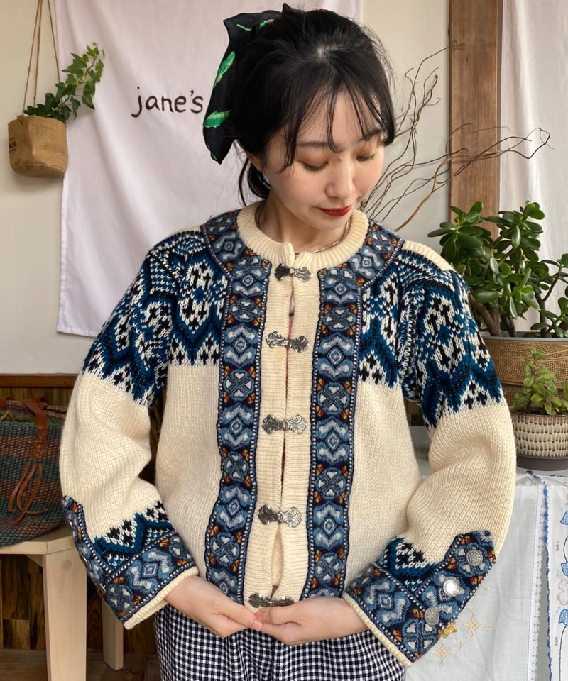 Made in Norway 70s Nordstikk knit cardigan | ja