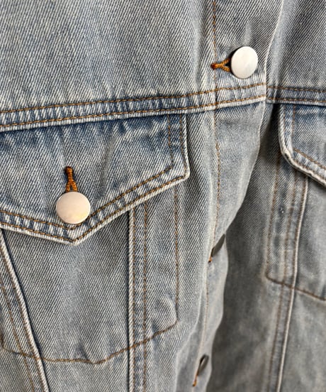 Denim & knit jacket