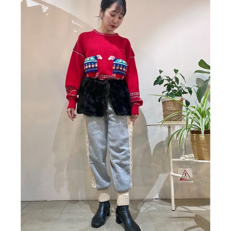 80s sheep sweater