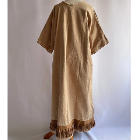 Handmame fringe dress