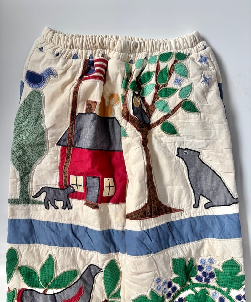 Remake quilting patchwork pants | jane's vintage