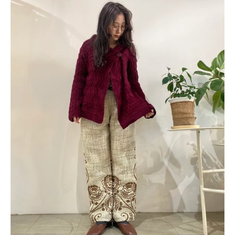 Made in Ireland Merino wool knit cardigan