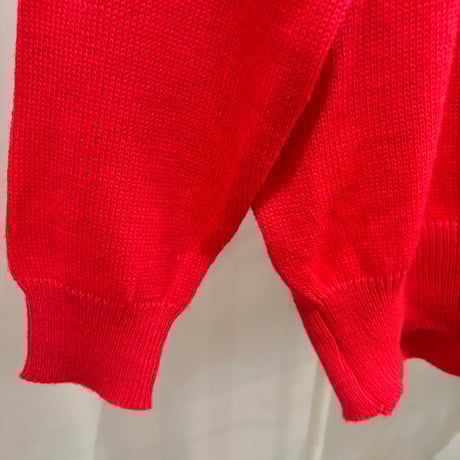 Neon orange sweater