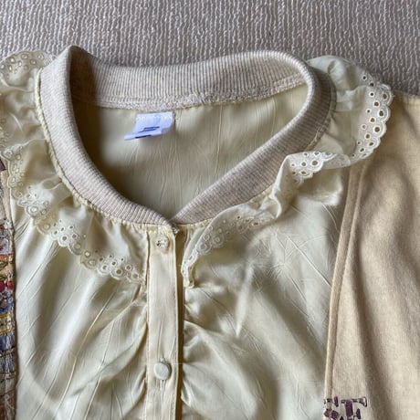 【SHINPIN×jane's vintage】Yellow asymmetry dress