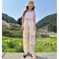 Remake tablecloth lace pants R3
