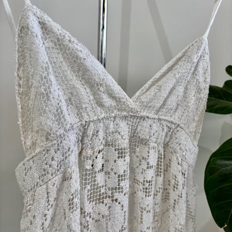 Remake lace cami dress ⑨