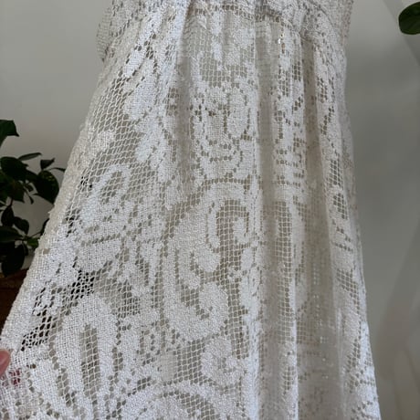 Remake lace cami dress ⑨