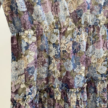 Flower tiered dress