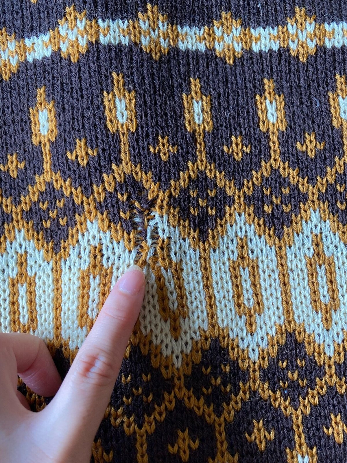 70s- White Ram cardigan | jane