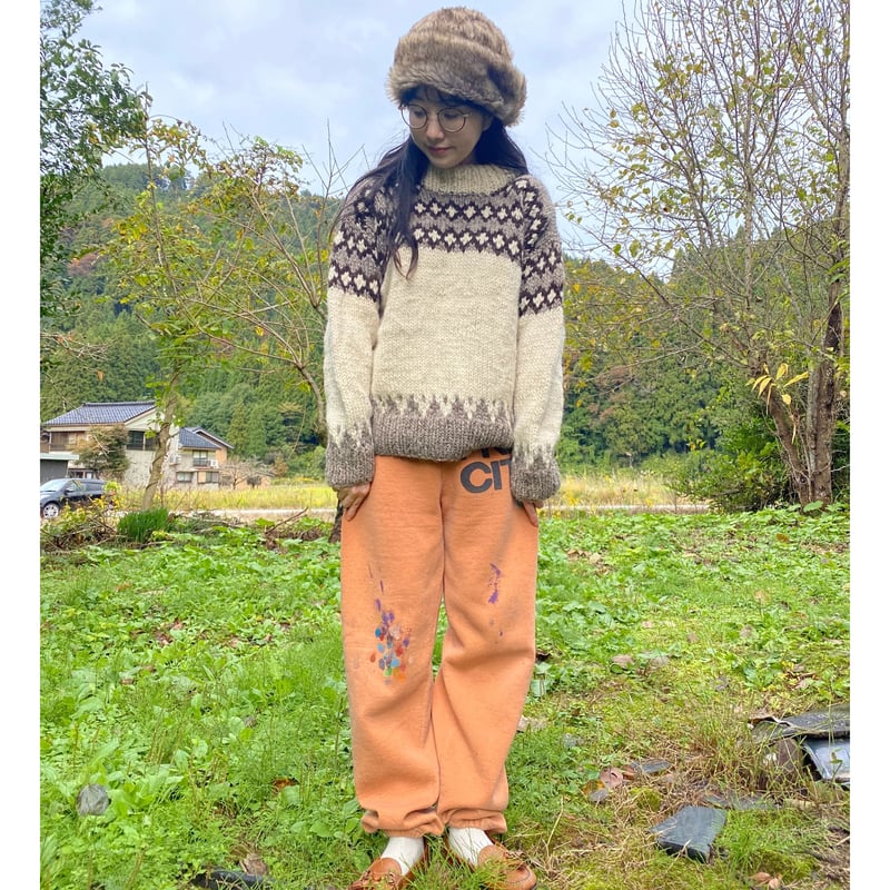 Made in Ecuador hand knit sweater | jane's vintage