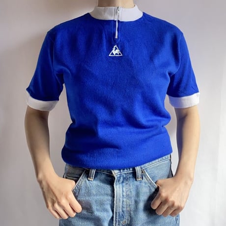 Made in France70-80s  le coq sportif cycling shirt