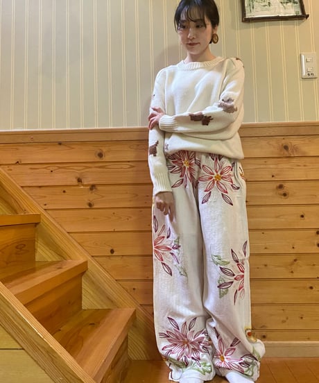 Remake; Vintage fabric pants   AE14