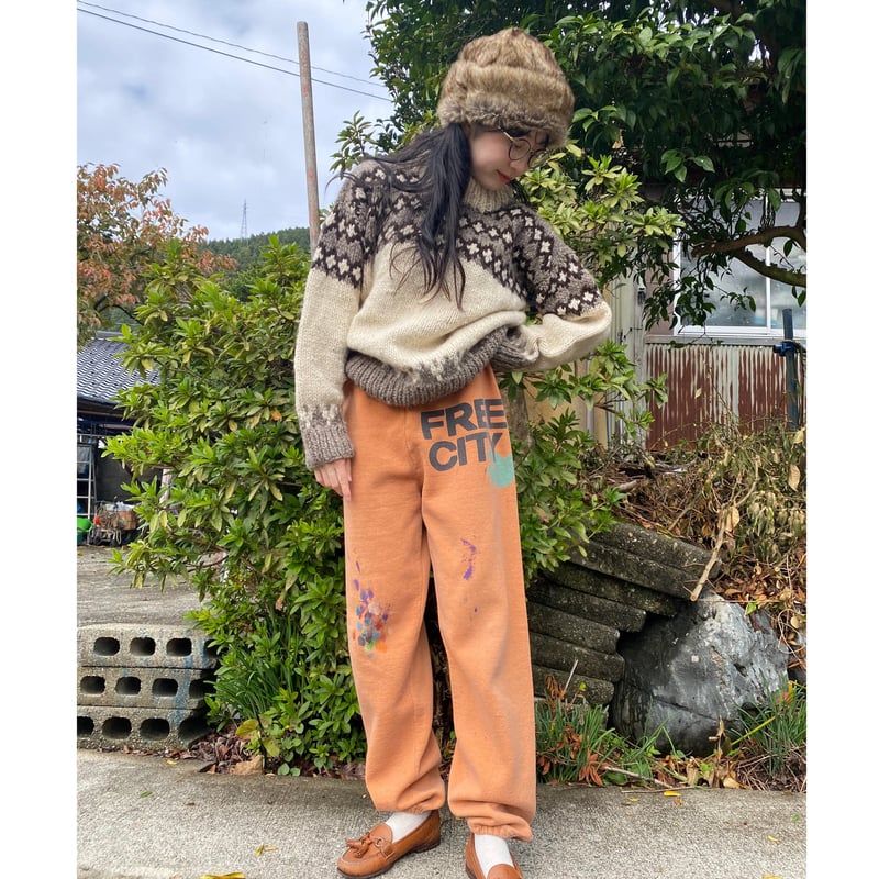 Made in Ecuador hand knit sweater | jane's vintage