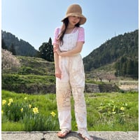 Remake tablecloth lace pants R4