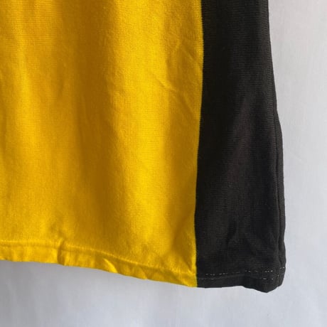 Made in France 70-80s cycling shirt yellow