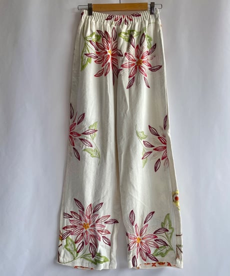 Remake; Vintage fabric pants   AE14
