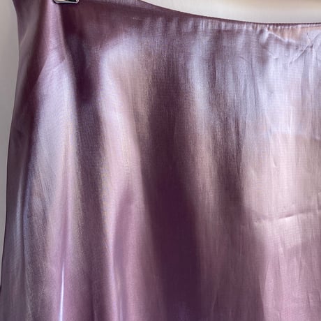 Shiny long skirt