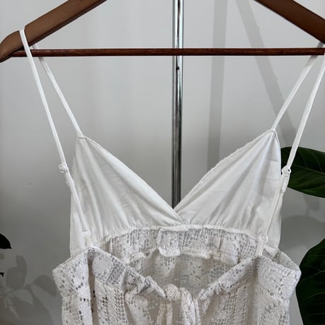 Remake lace cami dress ⑨