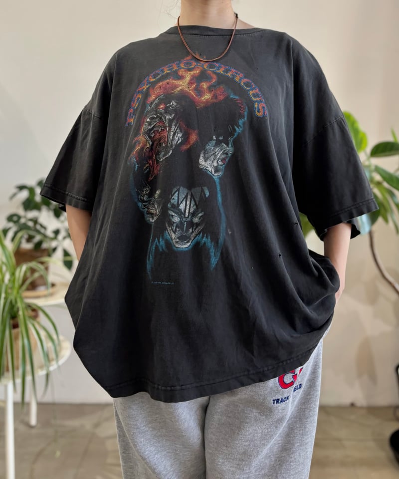 KISS Psycho circus boro t-shirt | jane's vintage