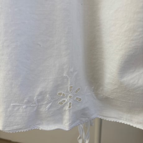 Remake: tablecloth ribbon blouse ①