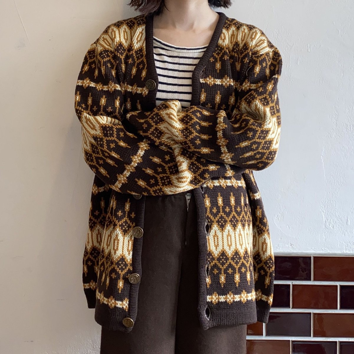 70s- White Ram cardigan | jane