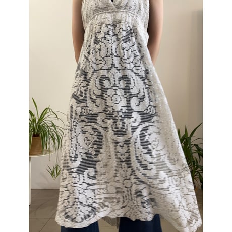 Remake lace cami dress ⑨