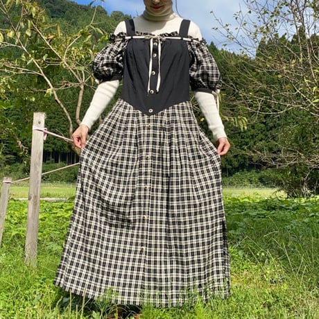 Off shoulder Tyrolean dress
