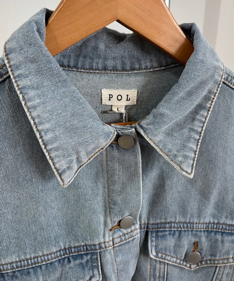 Denim & knit jacket