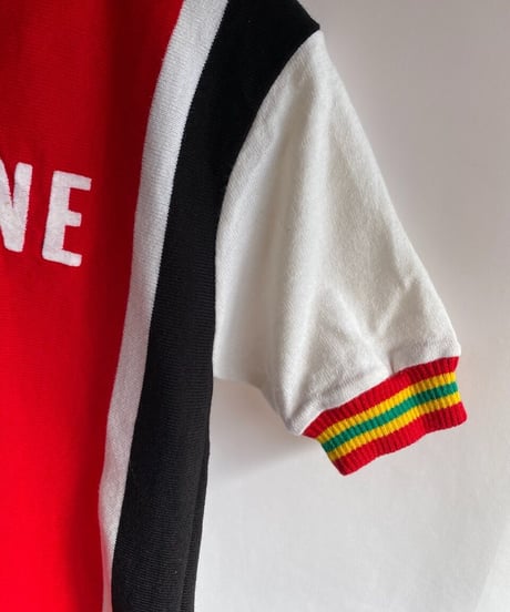 Made in France 70-80s cycling shirt red