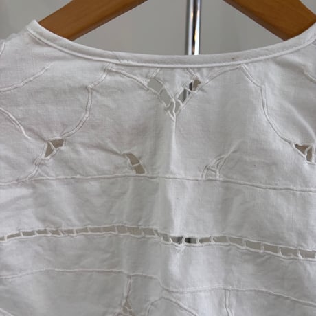 Remake: tablecloth ribbon blouse 13