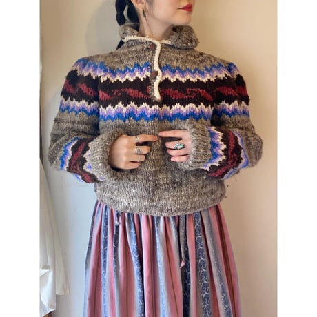 Handmade in Ecuador sweater