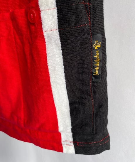 Made in France 70-80s cycling shirt red