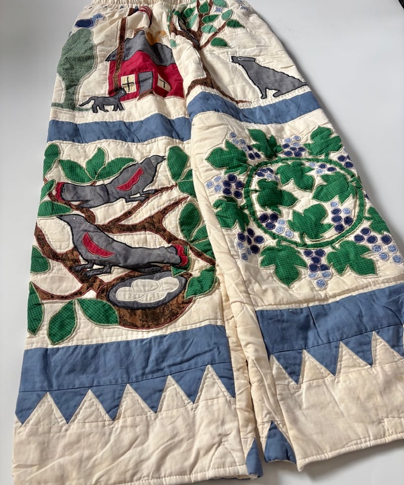 Remake quilting patchwork pants | jane's vintage