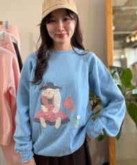 Made in USA 80s country rabbit sweatshirt