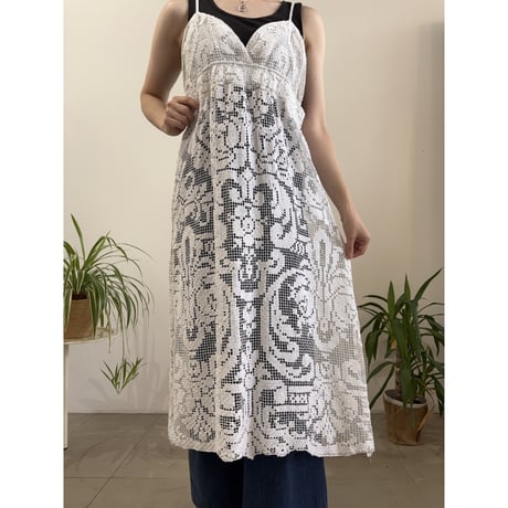 Remake lace cami dress ⑨