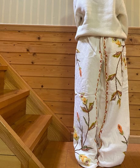 Remake; Vintage fabric pants   AE14