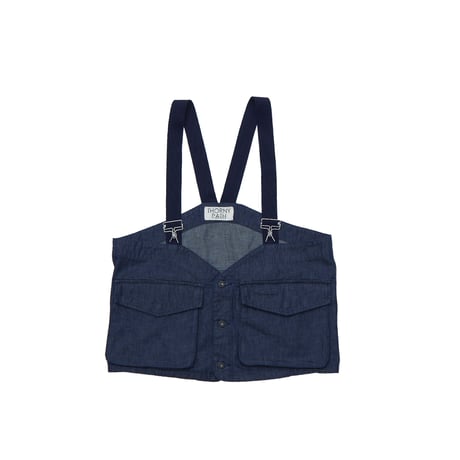 denim vest (送料込)