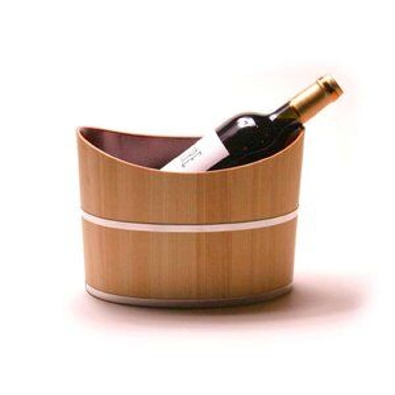 木の匠のワインクーラー、日本酒クーラー翔_内漆「朱」 | 大正池 木の匠のワインクーラー、日本酒クーラー翔_内漆「朱」 | 大正池