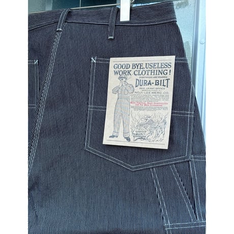 DURA-BILT PAINTER PANTS 26-W 8oz PIN STRIPE