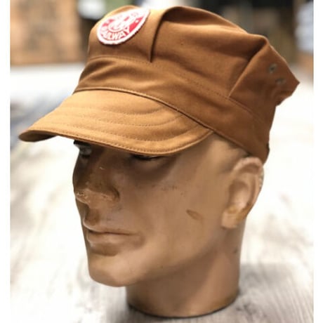 SPEIER'S BRAND SW-021 Vintage Railroad Patch Work Cap