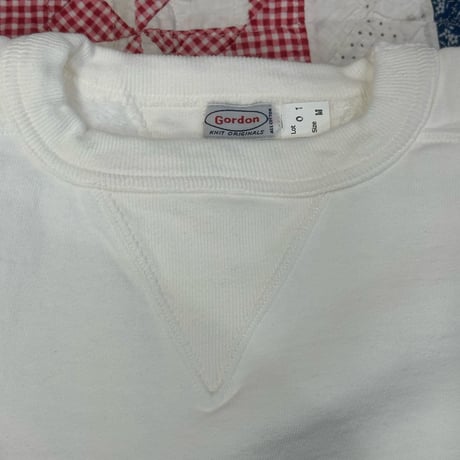 Gordon Double V Freedom Sleeve Sweat VINTAGE WHITE