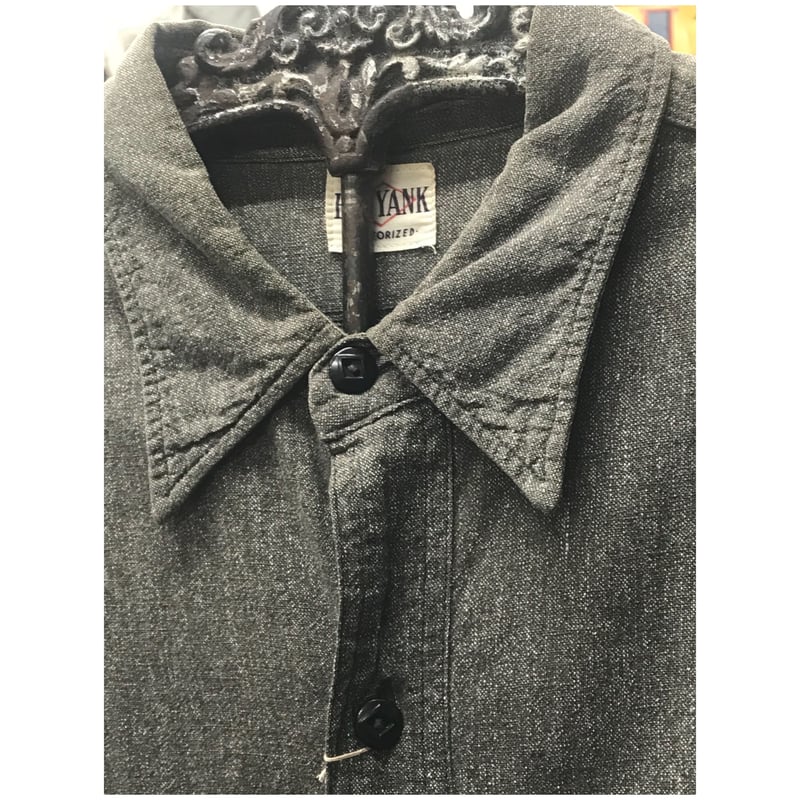 Vintage BIG YANK Black Chambray Work Shirts | S Vintage BIG YANK Black Chambray Work Shirts | S