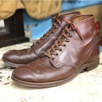 Vintage RED WING Work Boots Leather Sole